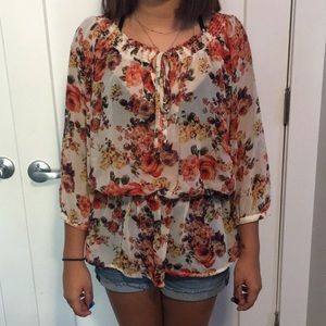 Floral blouse